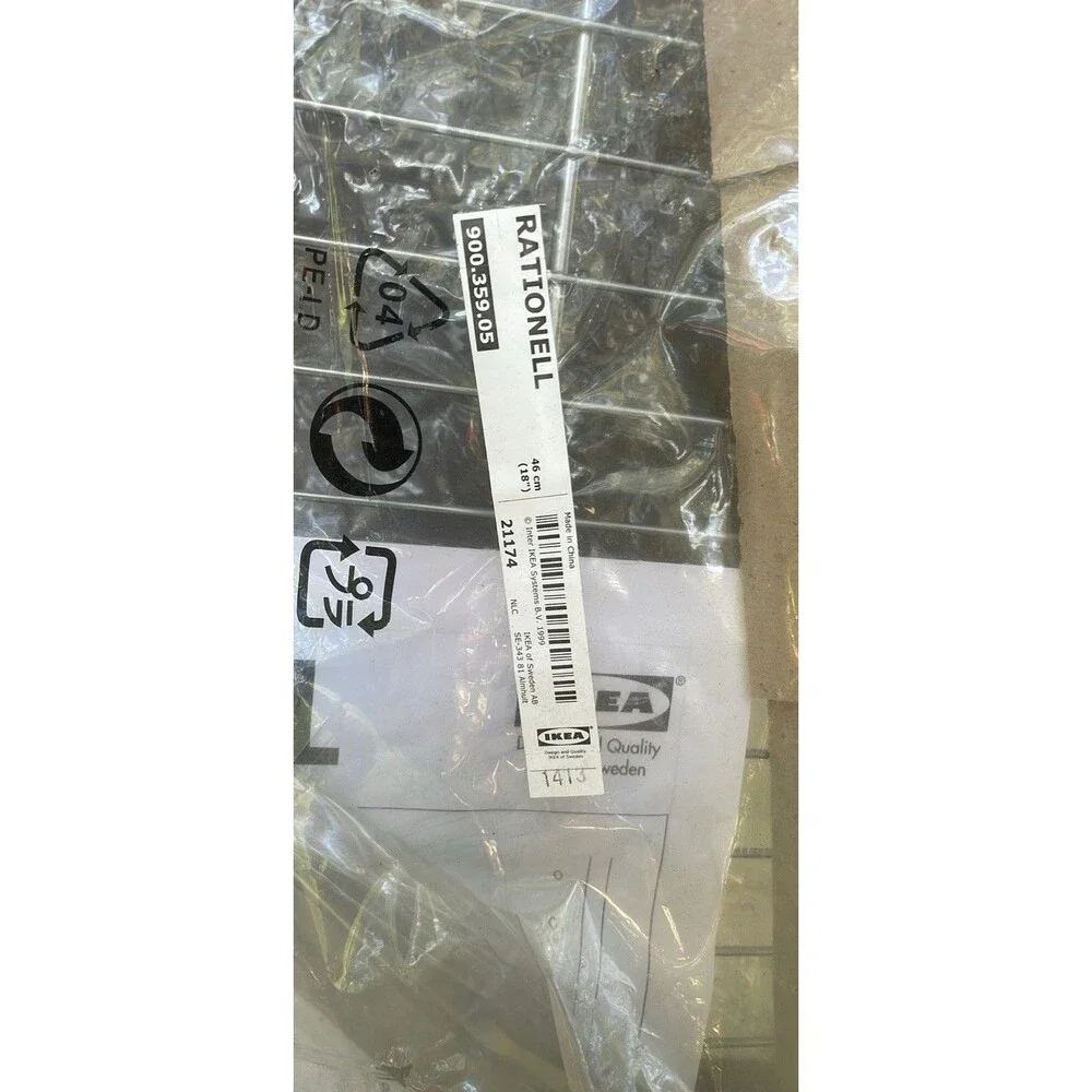 IKEA Rationell Wire Basket 900.359.05 & Integral 125 Hinge 3-Pack 501.323.76 New